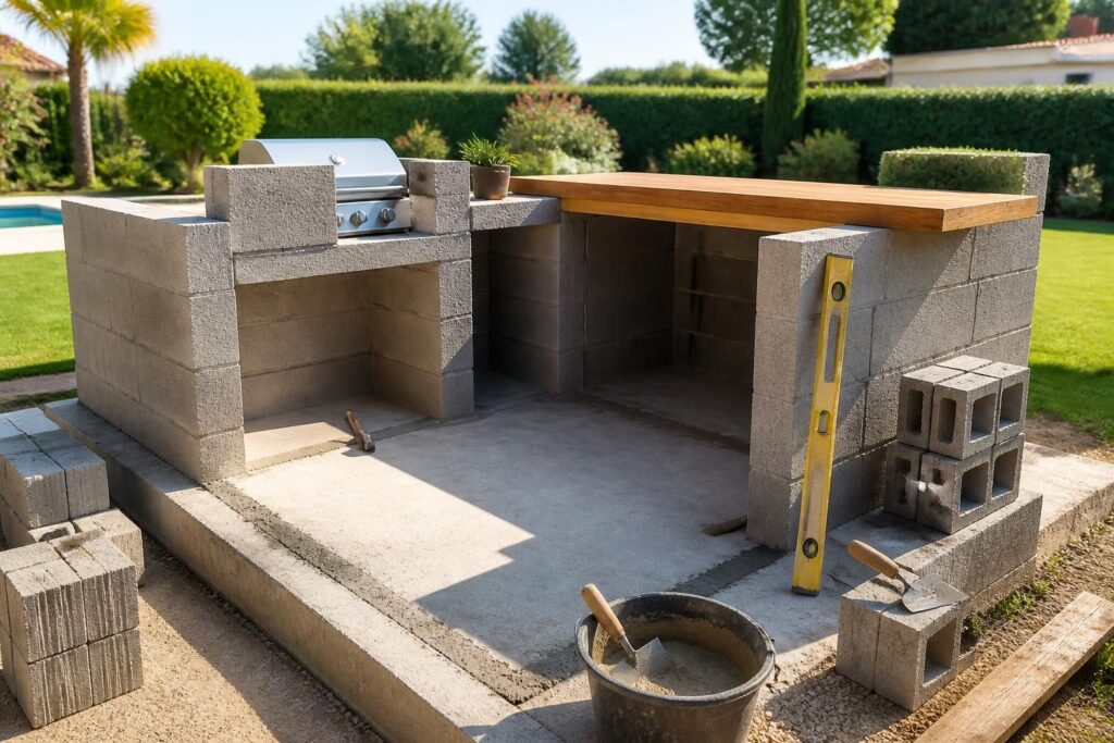 découvrez comment construire une cuisine extérieure en parpaing avec nos conseils pratiques et les étapes essentielles pour un espace fonctionnel et durable.