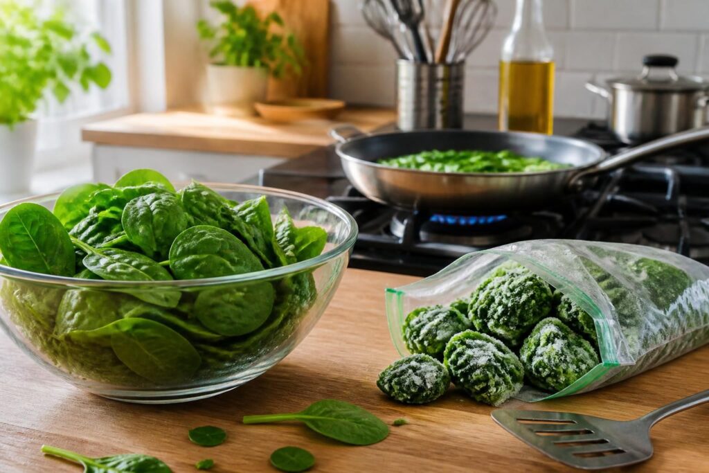 découvrez comment cuisiner des épinards frais ou congelés pour préparer des recettes savoureuses, nutritives et faciles à réaliser au quotidien.