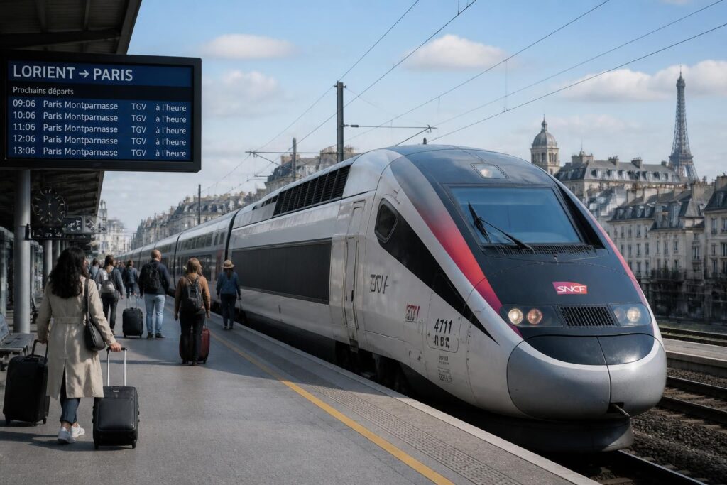 découvrez toutes les options pour voyager facilement de lorient à paris en train, tgv et plus. conseils, horaires et tarifs pour un voyage simple et rapide.