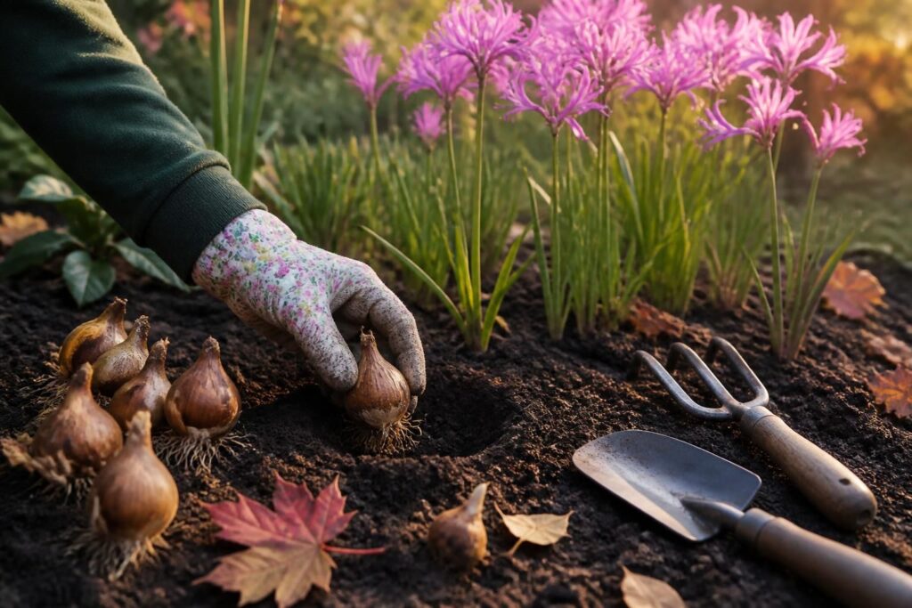 découvrez notre guide complet pour planter et entretenir vos bulbes de nerine. astuces pratiques et conseils pour réussir la culture de ces fleurs élégantes dans votre jardin.