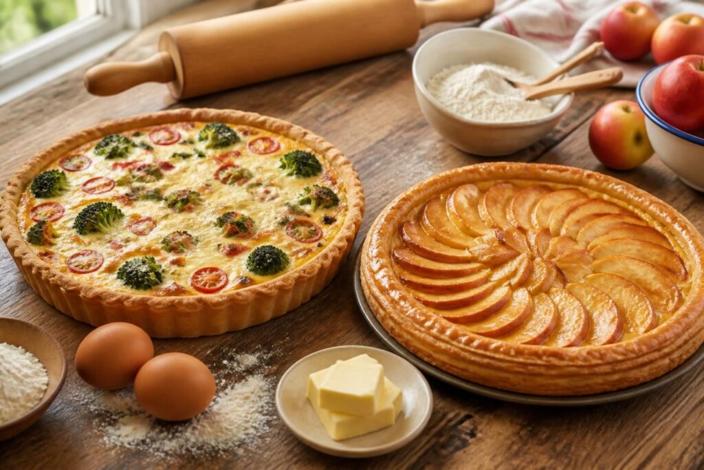 découvrez comment choisir entre pâte brisée et pâte feuilletée pour réussir vos tartes et quiches, avec des conseils pratiques et astuces de préparation.