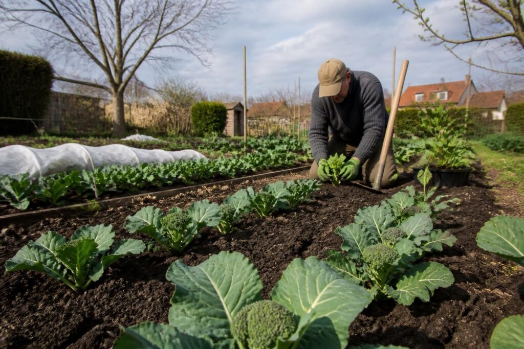 Quand planter des choux brocolis en pleine terre pour une bonne récolte
