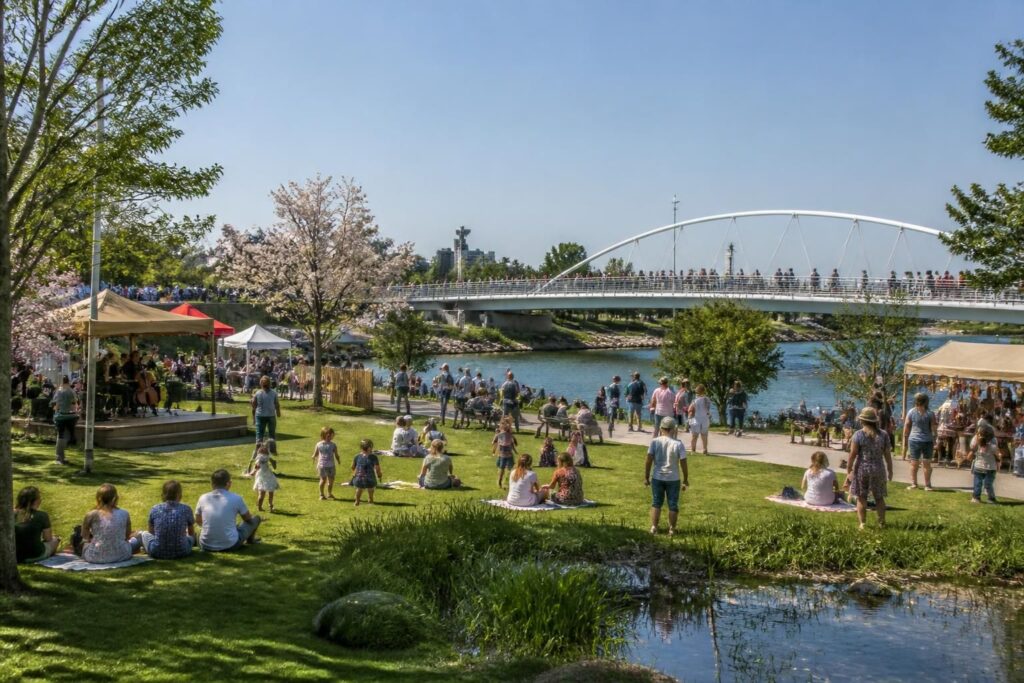 découvrez le jardin des 2 rives à strasbourg et kehl : guide d'accès, événements incontournables et festivals à ne pas manquer pour une expérience unique en pleine nature.