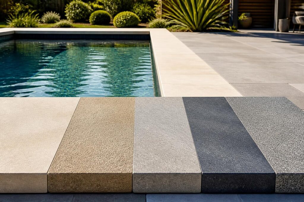 découvrez nos conseils et avis pour choisir la margelle en pierre reconstituée idéale pour votre piscine, avec un guide complet sur les teintes disponibles pour harmoniser votre espace extérieur.