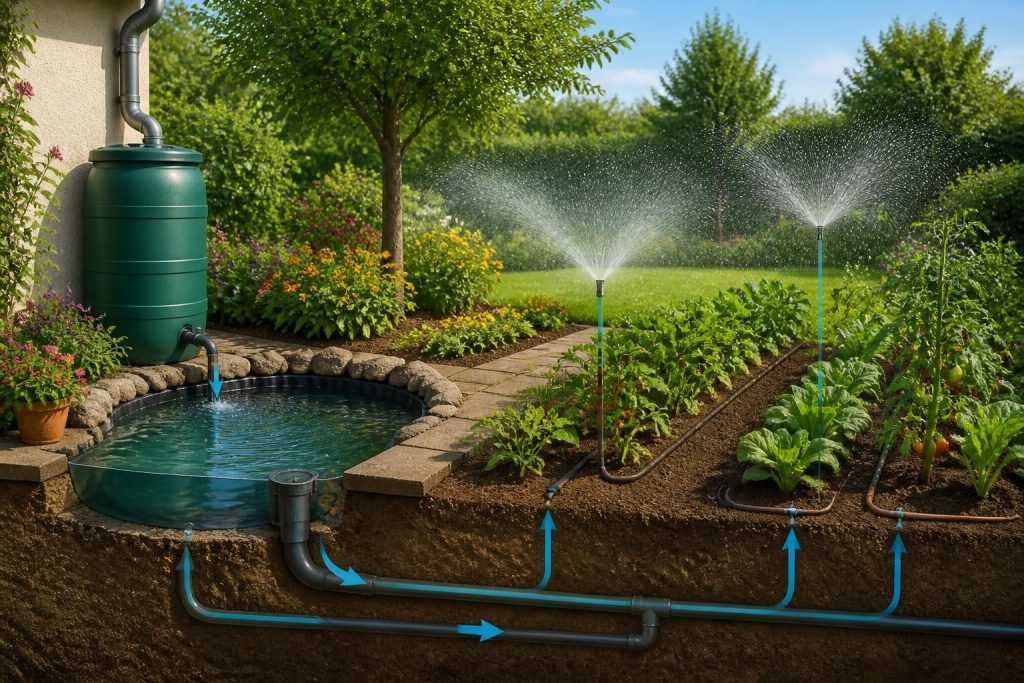 découvrez les méthodes efficaces d'épandage de l'eau de pluie et des schémas pratiques pour un jardin bien irrigué et éco-responsable toute l'année.