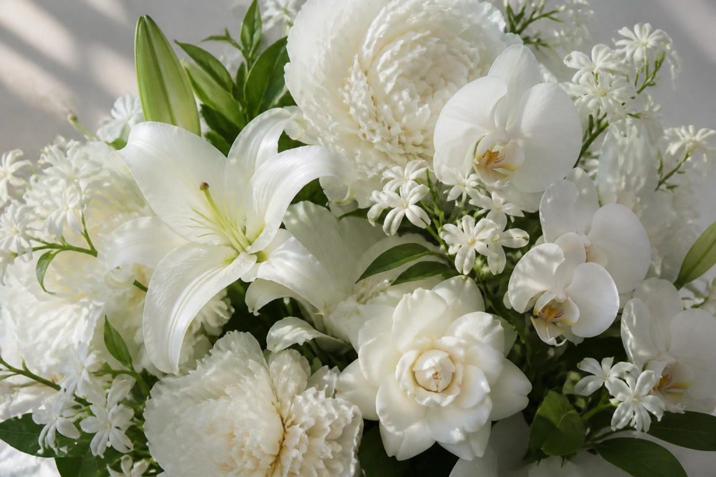 découvrez la signification des fleurs blanches et explorez les différentes variétés pour choisir la fleur parfaite qui exprimera vos émotions avec élégance.