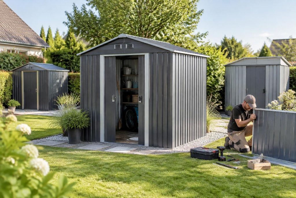 découvrez les abris de jardin métalliques castorama : modèles disponibles, tailles, conseils de choix et étapes de montage.