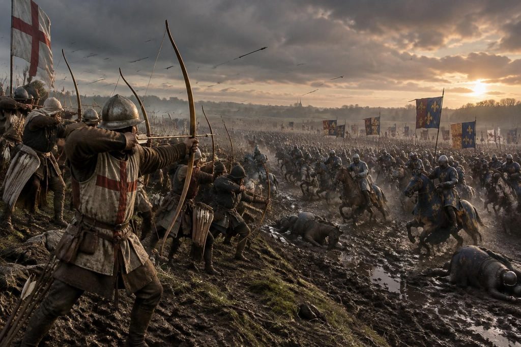 découvrez le contexte, la date et l’issue de la bataille de crécy, en 1346 : une victoire anglaise décisive au début de la guerre de cent ans.